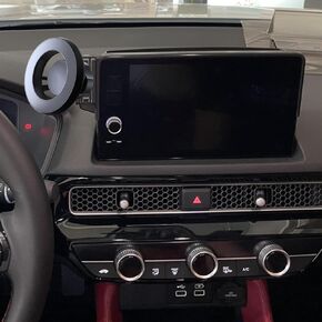 2025 Civic Phone Mount Magnetic Phone Holder Made for 2022-present Civic,Custom Fit 9 Inch,Made for Civic 2025 Accessories，Civic Custom Fit & OEM-Approved Design