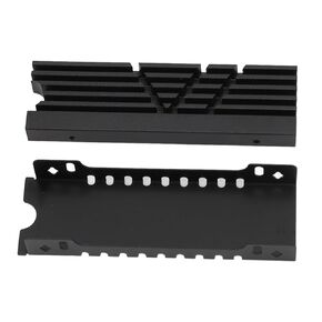 M.2 2280 SSD Heatsink, Durable M.2 NVME SSD ALEAY ALEAY for Play Console (Black)
