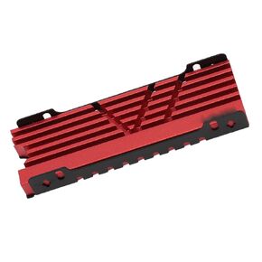 M.2 2280 SSD Heatsink, Durable M.2 NVME SSD ALEAY ALEAY for Play Console (Red)