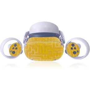 Skin for Oculus Quest 2 Vinyl Sticker Cover for Girls Boys Kids Illuminated VR Stand for Quest 2 (Color : 1)