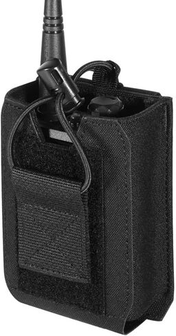KRYDEX Tactical Radio Holster Adjustable Radio Pouch with Molle and Belt Loop for Two Ways Walkie Talkie in Saudi Arabia