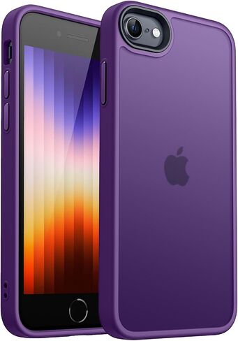 Canshn Magnetic Case لـ iPhone SE/8 ، تم تصميمه في مغناطيس متوافق مع Magsafe ، غطاء الهاتف غير اللامع الشفاف لـ iPhone 8/Se 2/3 (4.7 ") in Kuwait