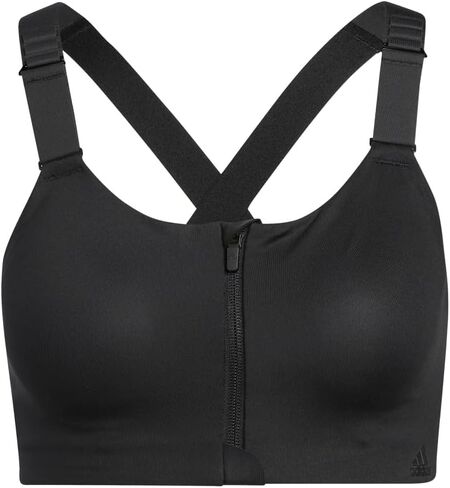 adidas Women's Training High Support Best Front Zip Bra in Saudi Arabia