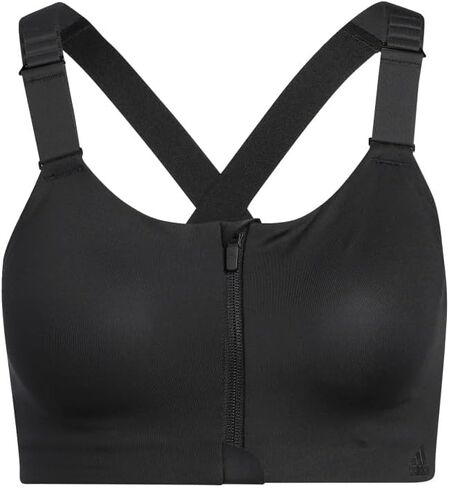 adidas Women's Training High Support Best Front Zip Bra in Saudi Arabia