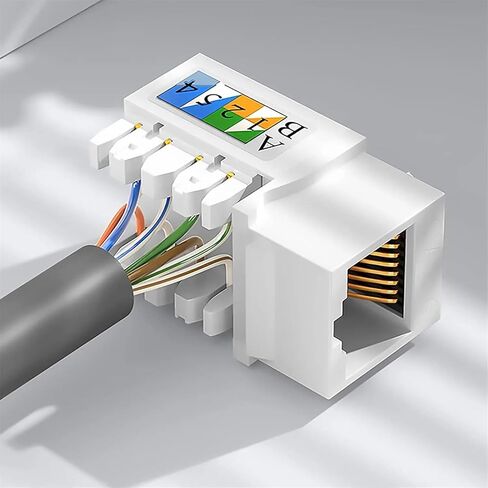 GEDIZ 10Pcs Cat5e Cat6 RJ45 Cat6 Network Coupler, Cat5/5e/6 Ethernet in Kuwait