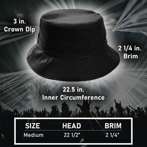 Boldforge Fiber Optic LED Bucket hat with 7 Colors Luminous Glowing Rave Music Festival Rave EDC Bucket Hats USB Charging Light up caps Even Party led Christmas Halloween Cap for Event Holiday Black in Saudi Arabia