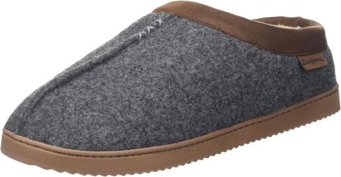Dearfoams Men's Warner Indoor/Outdoor Memory Foam Comfort Clog Slipper in Saudi Arabia