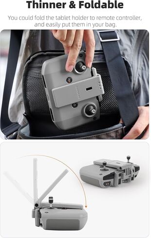 BTG Tablet Tablet حامل حامل لـ DJI RC N1 N2 N3 إكسسوارات وحدة التحكم عن بُعد (أسود) in Saudi Arabia
