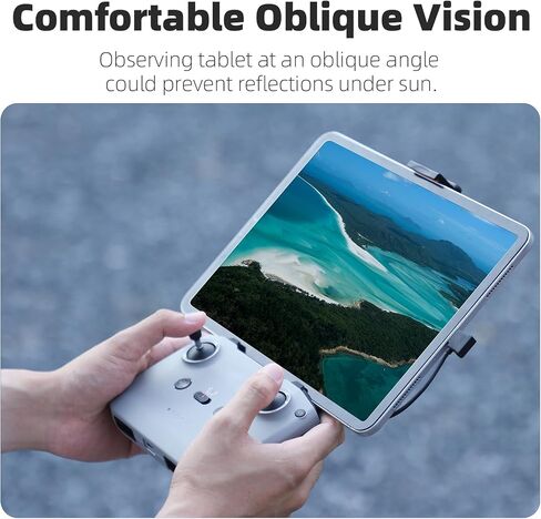 BTG Tablet Tablet حامل حامل لـ DJI RC N1 N2 N3 إكسسوارات وحدة التحكم عن بُعد (أسود) in Saudi Arabia
