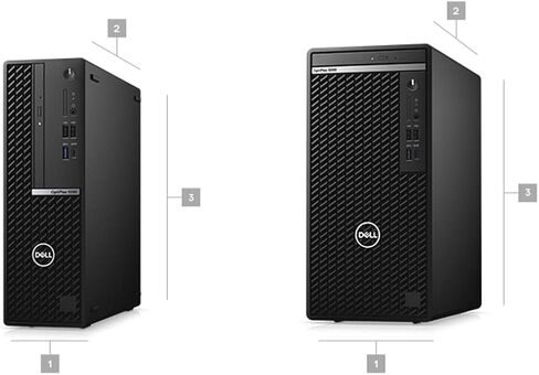 Dell 2021 OptiPlex 5090 SFF Desktop - Intel Core i5 10th Gen - i5-10505 - Six Core 4.6Ghz - 256GB SSD - 8GB RAM - Windows 10 Pro (Renewed) in Saudi Arabia