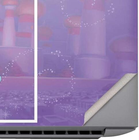 Skinit Decal Laptop Skin Compatible with HP ZBook Fury 16 G10 - Officially Licensed Disney Aladdin Princess Jasmine Silhouette Flower Design in Saudi Arabia