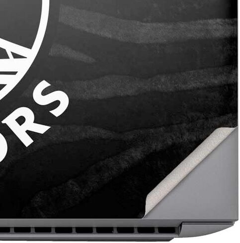 Skinit Decal Laptop Skin Compatible with HP ZBook Fury 16 G10 - Officially Licensed NBA Golden State Warriors Black Animal Print Design in Saudi Arabia