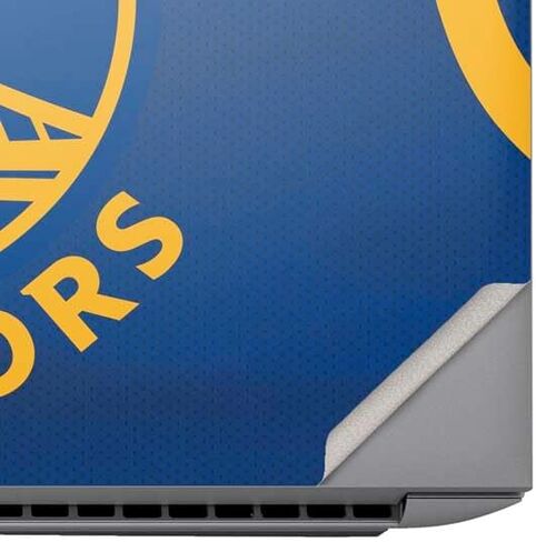 Skinit Decal Laptop Skin Compatible with HP ZBook Fury 16 G10 - Officially Licensed NBA Golden State Warriors Black Animal Print Design in Saudi Arabia
