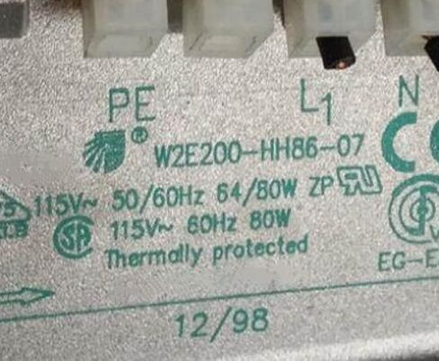 W2E200-HH86-07 115V 0.58/0.70A 64/80W 225 مم مروحة التبريد 225x225x80mm in Kuwait