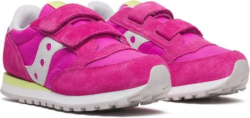 حذاء رياضي Saucony Originals Jazz ذو خطاف وحلقة مزدوج (للأطفال الكبار الصغار)، رمادي/أزرق/برتقالي، 13 US للجنسين in Saudi Arabia