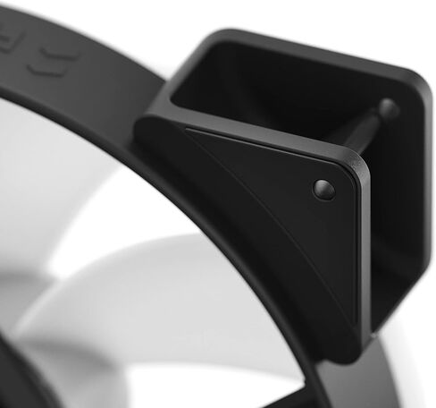 Fractal Design Prisma AL-18 PWM 180 mm Addressable RGB LED LLS Bearing Computer Case Fan (2-Pack) in Kuwait