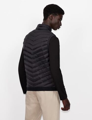 A|X ARMANI EXCHANGE mens Real Down Quilted Packable Vest in Saudi Arabia