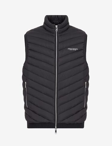 A|X ARMANI EXCHANGE mens Real Down Quilted Packable Vest in Saudi Arabia