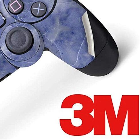 Skinit Decal Gaming Skin Compatible with PS4 Controller - Marbleized Blue Design in Saudi Arabia