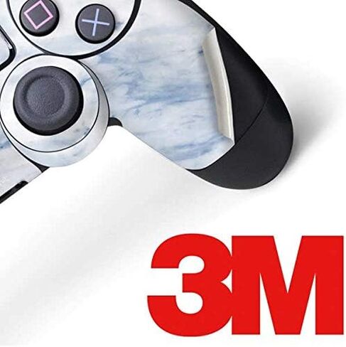 Skinit Decal Gaming Skin Compatible with PS4 Controller - Marbleized Blue Design in Saudi Arabia