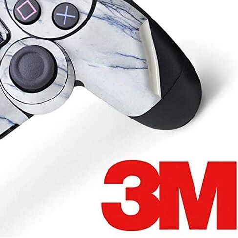 Skinit Decal Gaming Skin Compatible with PS4 Controller - Marbleized Blue Design in Saudi Arabia