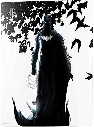 Skinit Decal Gaming Skin Compatible with PS5 Digital Edition Bundle - Officially Licensed DC Comics Batman Holding Batarang Art Design in Saudi Arabia