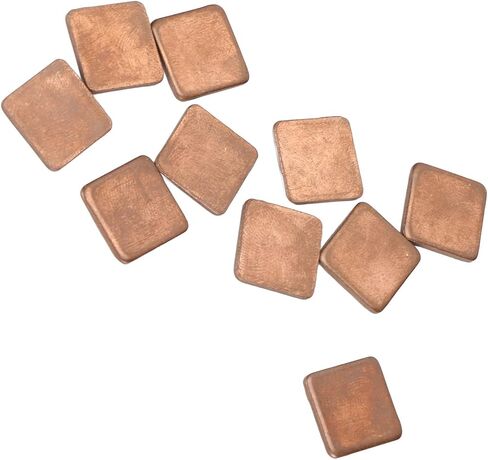 aqxreight 100pcs Heatsink 401wmk Thermal Conductivity Burr Glossy Copper Material Small Heatsink for Laptop GPU CPU 15x15x1.0mm (15 * 15 * 0.5mm) in Kuwait