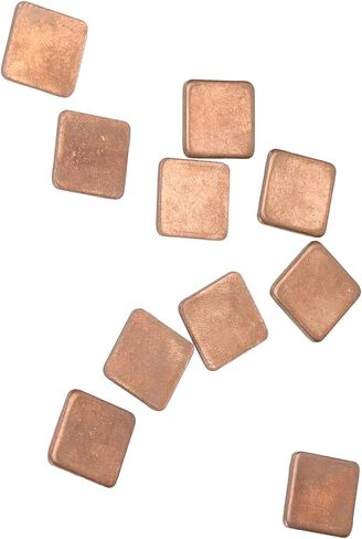 aqxreight 100pcs Heatsink 401wmk Thermal Conductivity Burr Glossy Copper Material Small Heatsink for Laptop GPU CPU 15x15x1.0mm (15 * 15 * 0.5mm) in Kuwait