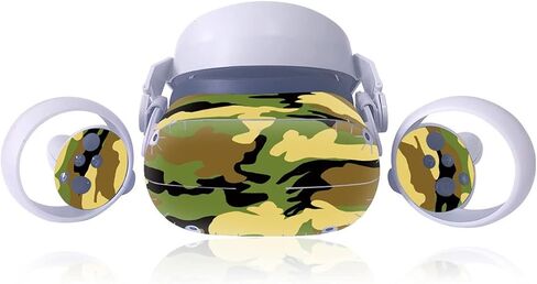 Oculus Quest 2 VR Headset and Controller Sticker for Oculus Quest 2 Vinyl Decal Skin Virtual Protective Accessories (Color : 3) in Saudi Arabia