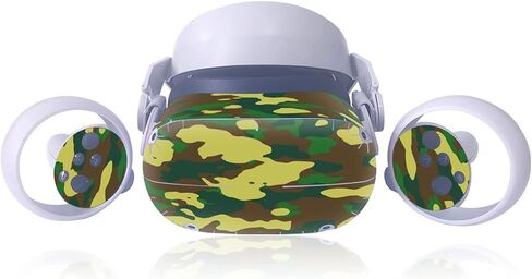 Oculus Quest 2 VR Headset and Controller Sticker for Oculus Quest 2 Vinyl Decal Skin Virtual Protective Accessories (Color : 3) in Saudi Arabia
