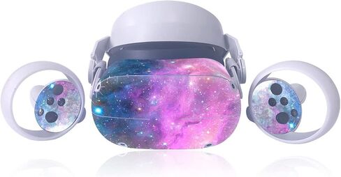 Oculus Quest 2 Stickers-Oculus Quest 2 Skin Vinyl Decal Stickers - Stain Resistant Decal Stickers -for Oculus Quest 2 (Color : 2) in Saudi Arabia
