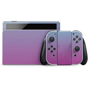 Skinit Skinit Gaming Gaming Skiner مع Nintendo Switch OLED (2021) - تصميم Ombre الأرجواني