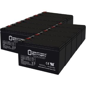 Mighty Max Battery 12V 7Ah F2 Replacement Battery for APC BE550G - 4 Pack