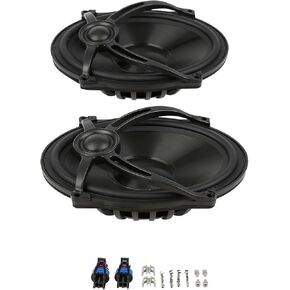 TCMT 5"x7" Saddlebag Lid Speakers Fits Harley Davidson Touring Road King, Street Glide, Electra Glide Ultra Classic FLT, FLH, FLHR 1994-2023
