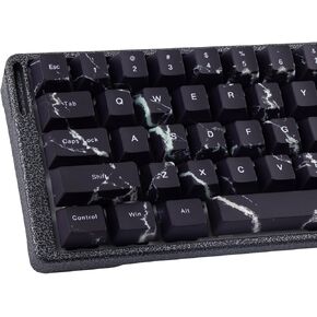 JOMKIZ PBT Keycaps - Magnetic Gaming Keyboard Keycaps Set, 131 Keys Cherry Profile Dye-Sub Custom Keycap, Marble Style Key Caps for 60%, 65%, 75%, 100% Cherry MX Mechanical Keyboard (Black)