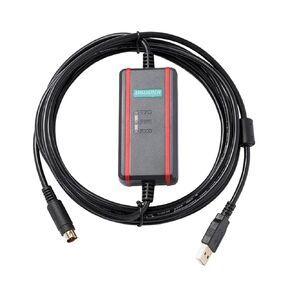 FTDI Chip USB-QC30R2+ Download Line Suitable Q Series PLC Programming Cable(FTDI-Isolation Type)