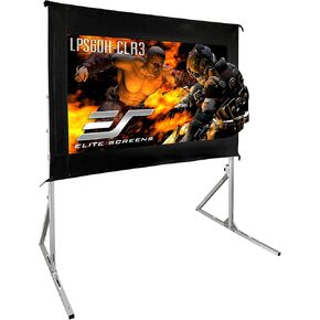 شاشات النخبة 55 بوصة شاشة عرض محمولة مع ارتفاع ثلاثي الأبعاد قابلة للتعديل 16: 9 ك 4K ALD شاشة عرض فائقة الرمي القصيرة للفيلم الشاشة المنزلية - الضوء على CLR 3 TT55V -Clr3 in Kuwait