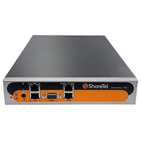 ShoreTel ShoreGear SG-T1K Voice Switch (10322) (Renewed) - MOSFET Switch, Push Button Actuator, Manual Operation, Grey
