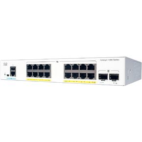 Cisco Catalyst C1000-16T-2G-L Network Switch 16port GE, 2x1G SFP (Renewed)