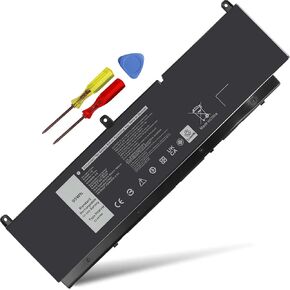 95Wh PKWVM Battery for Dell Precision 7550 7750 7560 7760 Series PKWVM 0PKWVM PWKVM C903V 68ND3 068N03 CR72X 0CR72X 447VR 0447VR 17C06 G5FJ8 453-BBCQ 11.4V 6-Cell