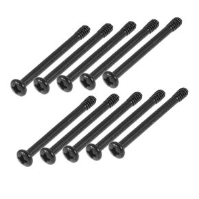 50pcs Computer Case Fan Screws Metal Pc Fan Mounting Screws Long Life Easy to Use
