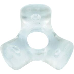 AFW Rigging Tri-Bead, 9.5 x 9.5 mm / .374 x .374 in, 3.432 mm / .135 in I.D., Red 50 pc