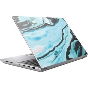Skinit Decal Laptop Skin Compatible with HP ZBook Fury 16 G10 - Blue and Purple Marble Design