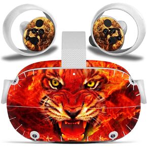 Skin Wrap Decal for Oculus Quest 2 - Includes Decals Headset Stickers - Cartoon Anime Vinyl Decals (Color : 2)