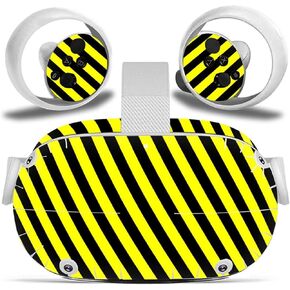ملصقات الجلد لـ Oculus Quest 2 ， Skin Vinyl Skin for Oculus Quest 2 ， PC Gaming Virtual (اللون: 2)
