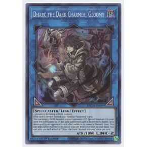 Dharc The Dark Charmer, Gloomy - BACH-EN049 - Super Rare - 1st Edition