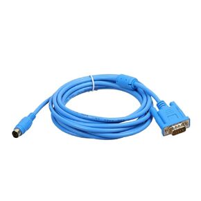 DOP-DVP for DOP-B Series HMI to Series 9-pin Male & Round 8-pin Cable
