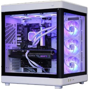 Ghost Gaming PC - Ryzen 9 9900X, RTX 5090, 360mm AIO Liquid Cooler, 64 GB DDR5 RAM, 2 TB NVMe, Windows 11 Home - Gaming Desktop