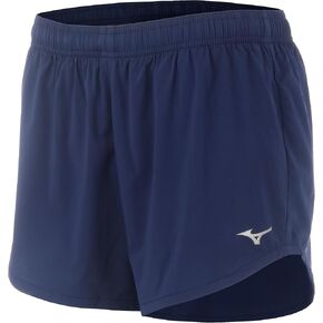 Mizuno Women's Standard Infinity 3.5 Inch Short, Vetiver, Small in Kuwait