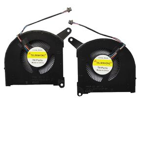 New Compatible CPU and GPU Cooling Fan for Gigabyte AERO 16 AERO 17 YE5 XE5 KE5 YE4 XE4 KE4 RP86 RP86YE RP87 RP87YE5 Series DFSCL12E064867 FP2D DFSCM227163927 FP2F 12V 1A Fan